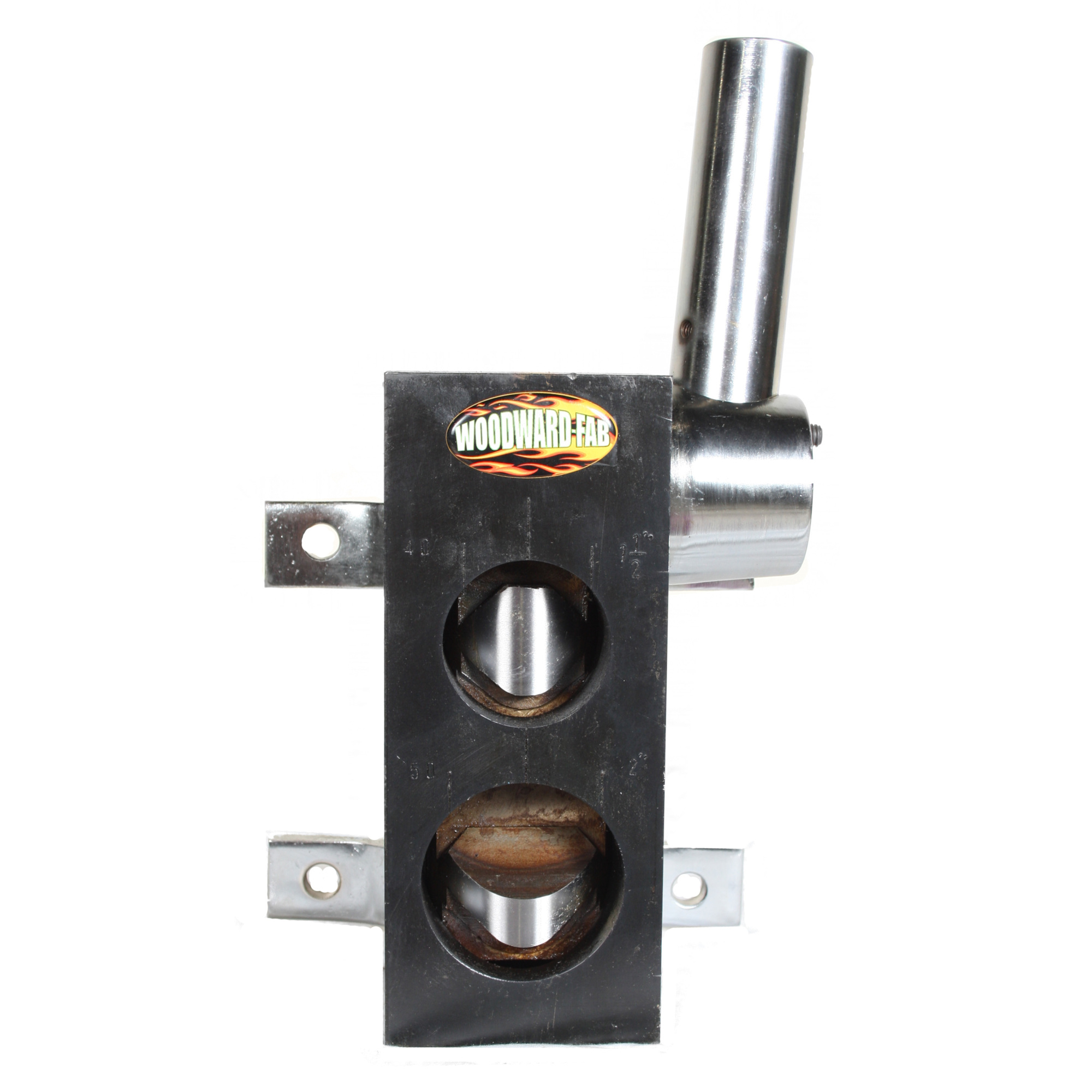Woodward Fab, Hand Operated 90° Notcher for 3/4in., 1in. 1-1/4in., Model# WFN3
